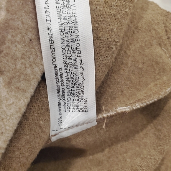 Zara Beige Overcoat Jacket - Picture 6 of 6